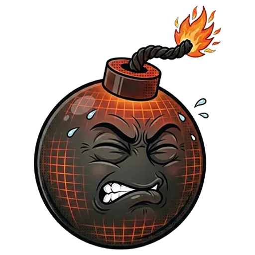 Frankie's Mascot Exploding